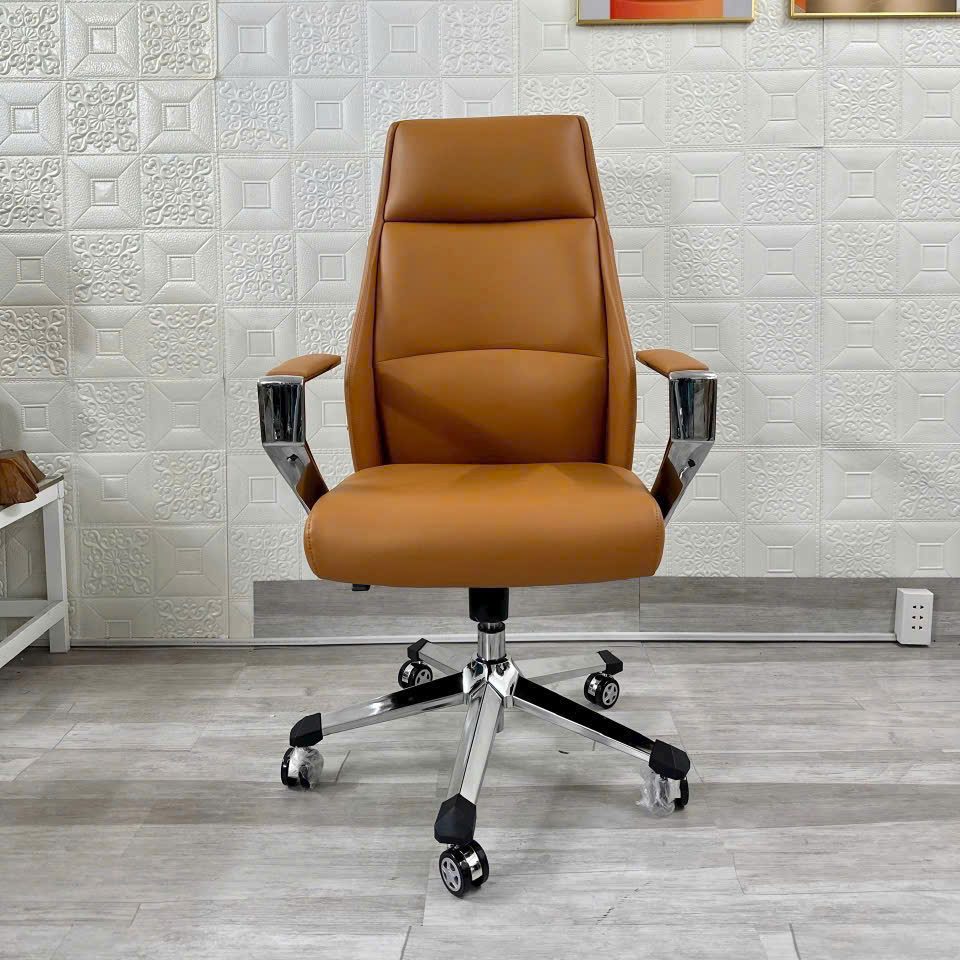 Ghế Giám Đốc Da Chân Xoay Hiện Đại - GGĐ34 1