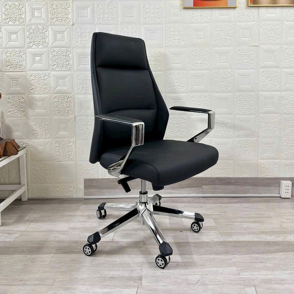 Ghế Giám Đốc Da Chân Xoay Hiện Đại - GGĐ34 3