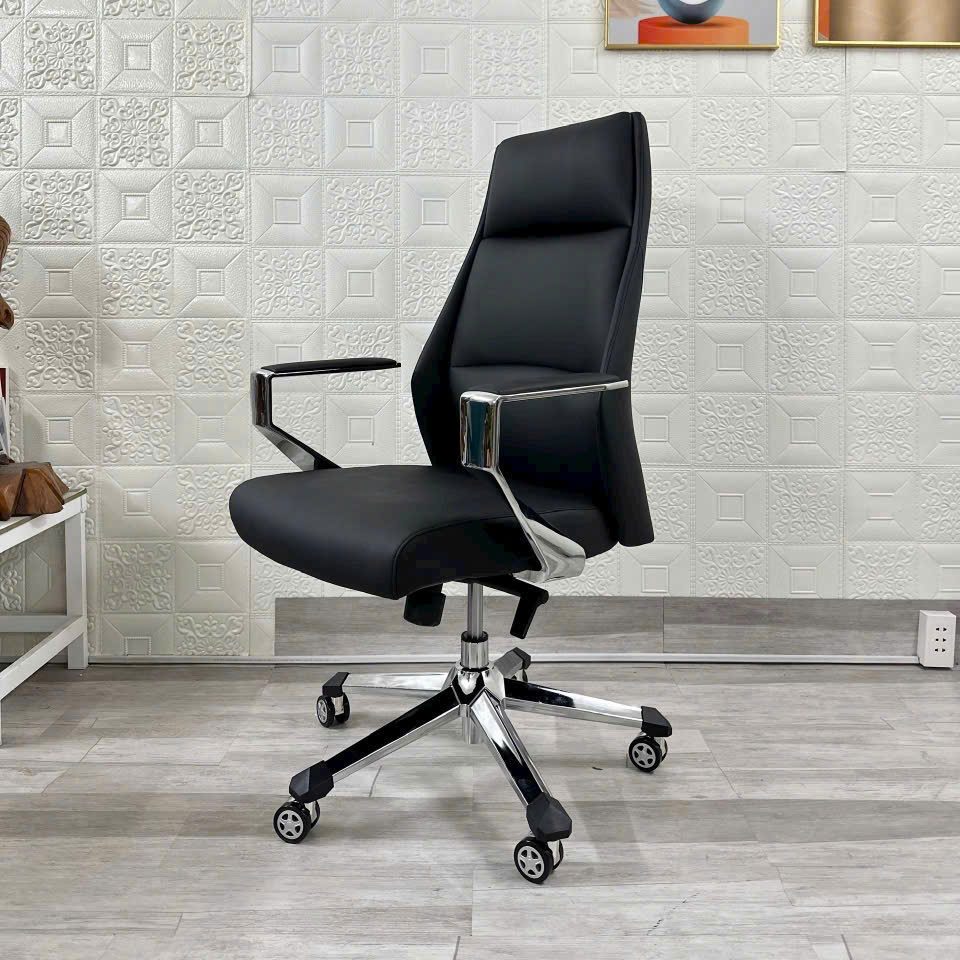 Ghế Giám Đốc Da Chân Xoay Hiện Đại - GGĐ34 5