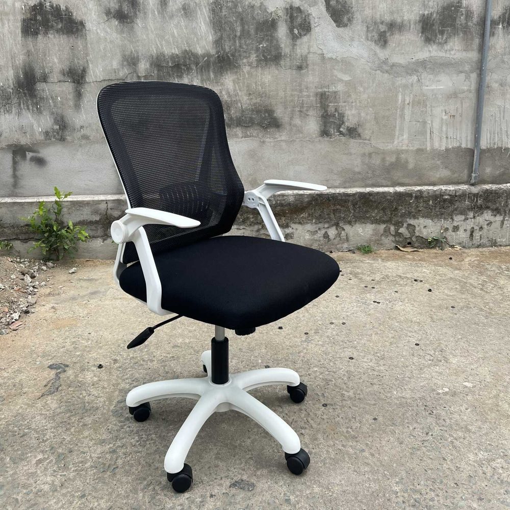 Ghế Xoay Văn Phòng Tay Gập 3D - GX28 1