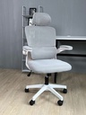 Ghế xoay tựa đầu tay gập bọc nệm - CTH24 3