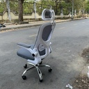 Ghế Xoay Văn Phòng Tay Gập Bọc Nệm - GX48 5