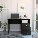 Bàn Làm Việc Gỗ Dài 1m2 Kèm Hộc 3 Ngăn Kéo 2