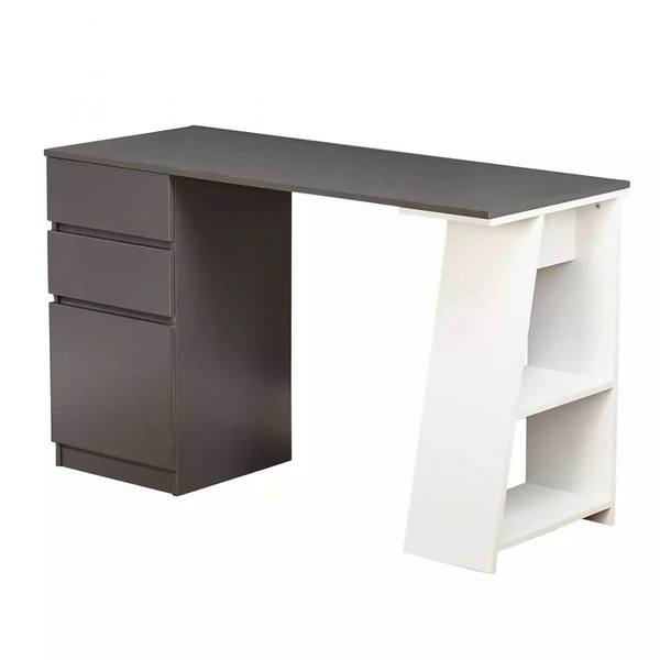 Bàn Làm Việc Gỗ Hiện Đại Tủ Kéo Kèm Kệ Mở 1