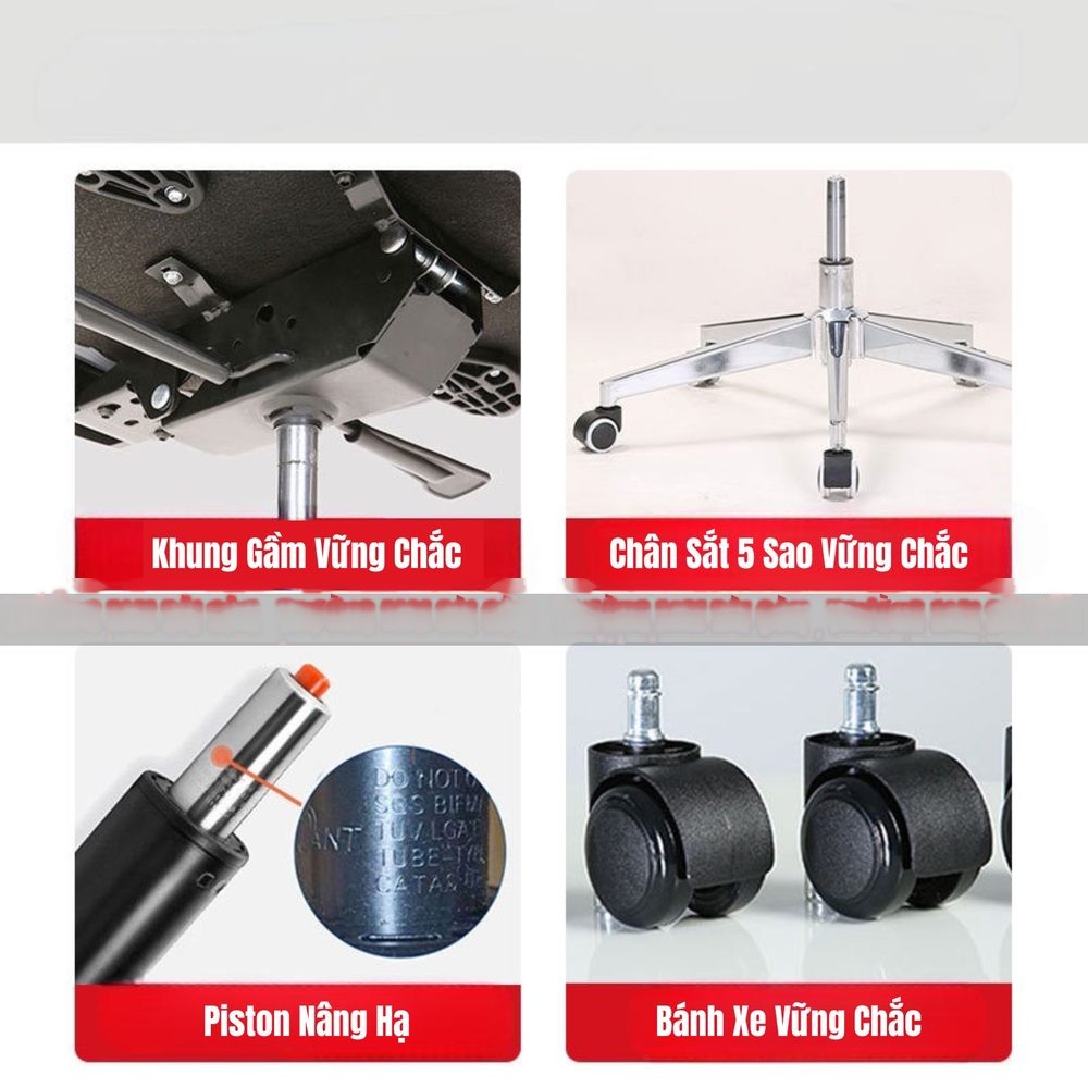 Ghế Công Thái Học Điều Chỉnh Nâng Hạ - GX36 4