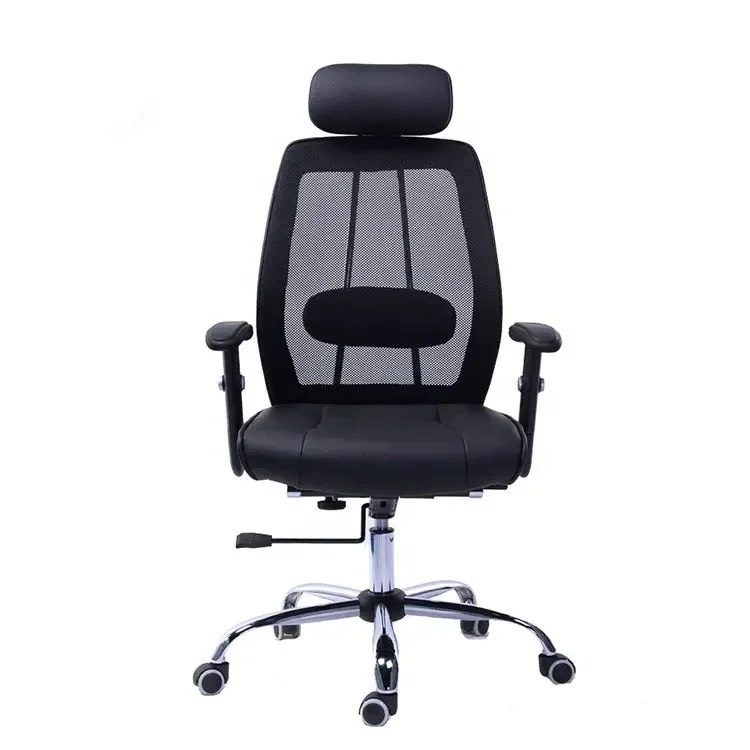 Ghế Xoay Văn Phòng Bọc Lưới Da - GX42 3