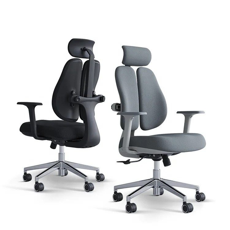 Ghế Xoay Văn Phòng DOUBACK Bọc Nệm Chuẩn Ergonomic - GX59 2