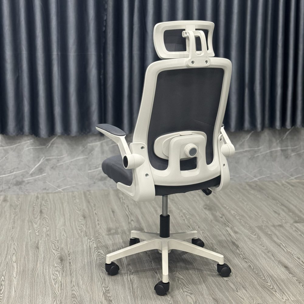 Ghế Công Thái Học Xoay Tay Gập 3D - CTH10 2