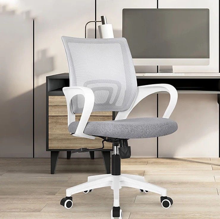 Ghế Xoay Văn Phòng Lưới Khung Trắng - GX73 4