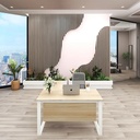 Bàn Làm Việc Chân Sắt Chữ L Yếm Lửng Chắc Chắn - BLV135 5