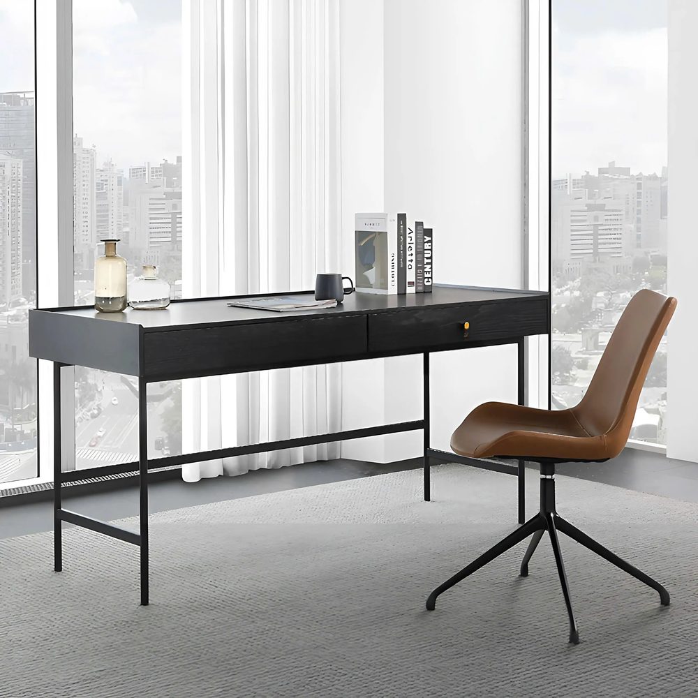 Bàn Làm Việc Chân Sắt Có Hộc Kéo Lưu Trữ - BLV134 3