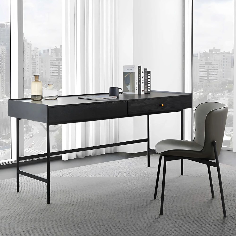 Bàn Làm Việc Chân Sắt Có Hộc Kéo Lưu Trữ - BLV134 4