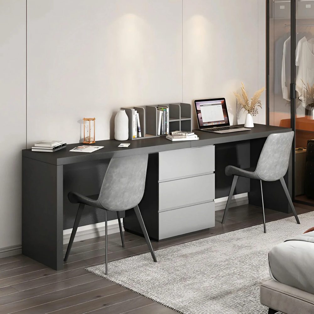 Bàn Làm Việc Đôi Gỗ MDF Tối Ưu Không Gian - BLV133 3