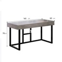 Bàn Làm Việc Chân Hộp Sắt Vuông Cao Cấp - BLV129 5
