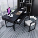 Bàn Làm Việc Chân Sắt Hộc Kéo Tiện Lợi - BLV127 3