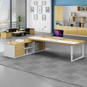 Bàn Giám Đốc Chữ L Hiện Đại Kèm Tủ Phụ - BGĐ138 2