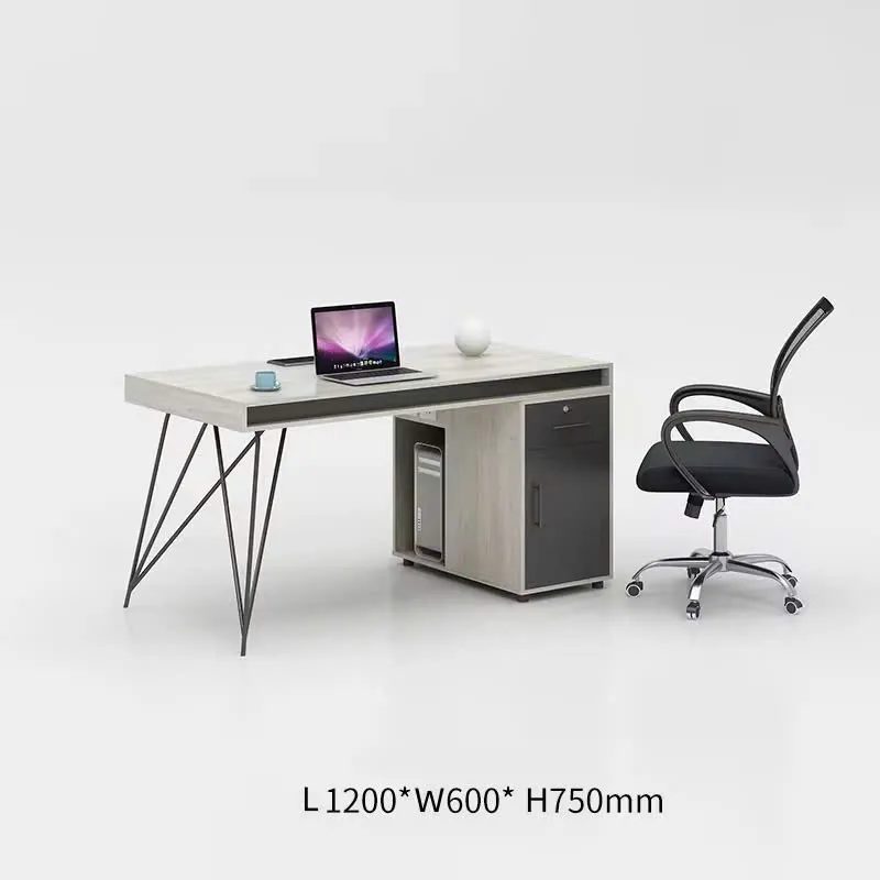 Cụm Bàn Làm Việc Chân Sắt Lưới Có Hộc Tủ Tiện Lợi - BC116 3