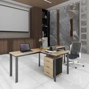 Cụm Bàn Làm Việc 2 Người Kiểu Dáng Đối Xứng - BC112 4