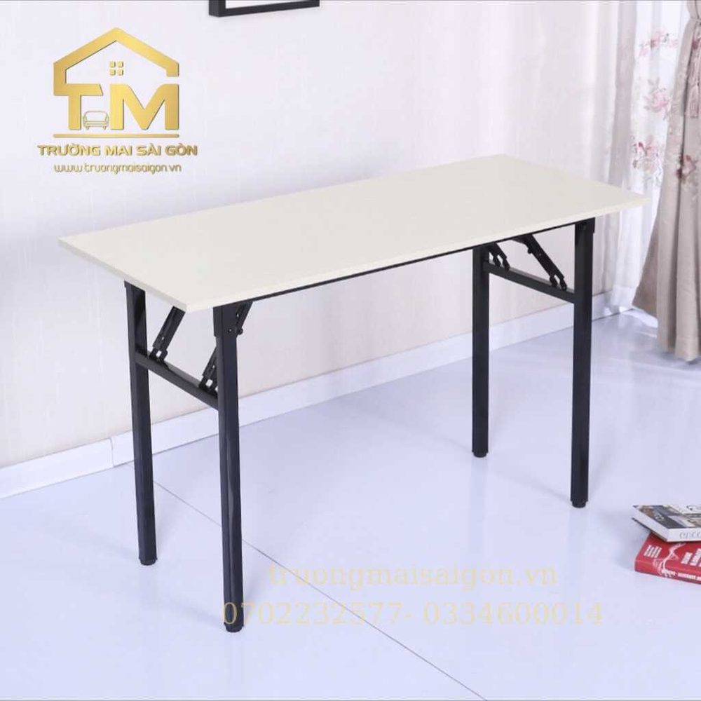 Bàn Làm Việc Văn Phòng Chân Sắt Gấp Gọn - BLV1 1
