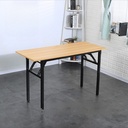 Bàn Làm Việc Văn Phòng Chân Sắt Gấp Gọn - BLV1 2