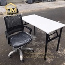 Bàn Làm Việc Văn Phòng Chân Sắt Gấp Gọn - BLV1 4