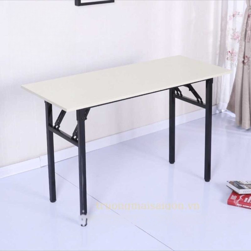 [BLV1] Bàn Làm Việc Văn Phòng Chân Sắt Gấp Gọn - BLV1