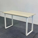 Bàn Làm Việc Văn Phòng Chân Sắt Trắng Chữ U - BLV5 2