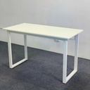 Bàn Làm Việc Văn Phòng Chân Sắt Trắng Chữ U - BLV5 4