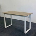 Bàn Làm Việc Văn Phòng Chân Sắt Trắng Chữ U - BLV5 5