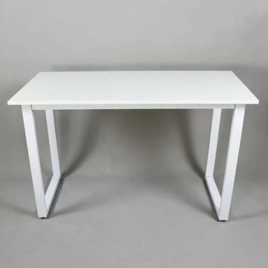 [BLV5] Bàn Làm Việc Văn Phòng Chân Sắt Trắng Chữ U - BLV5