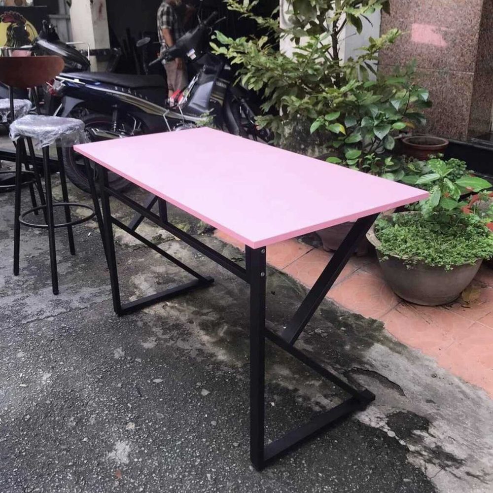 Bàn Làm Việc Văn Phòng Chân Sắt Chữ K - BLV4 5