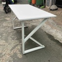 Bàn Văn Phòng Làm Việc Chữ K Chân Trắng - BVL6 1