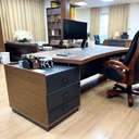 Bàn Giám Đốc Góc L Vân Gỗ Hiện Đại Sang Trọng - BGĐ131 2