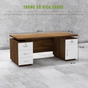 Bàn Giám Đốc Minimalist Thiết Kế Chân Độc Đáo - BGĐ129 1