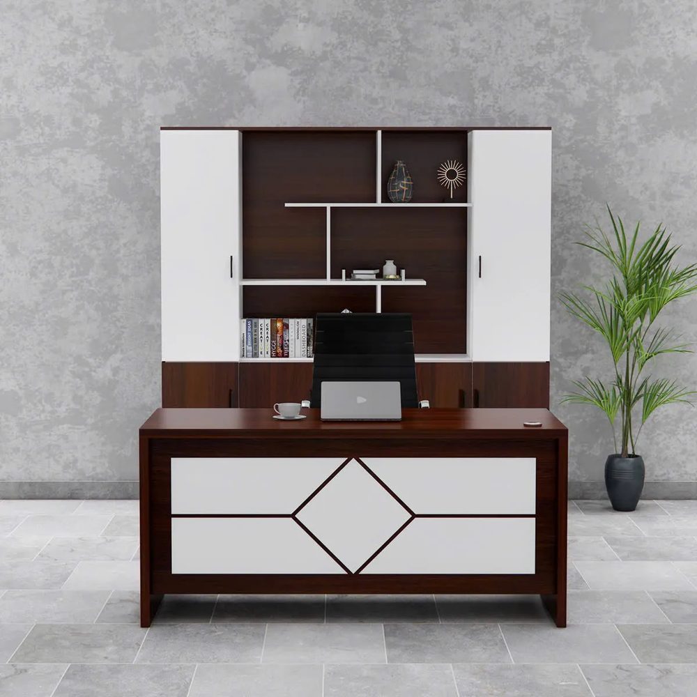 [BGĐ127] Bàn Giám Đốc Họa Tiết Kim Cương Sang Trọng - BGĐ127