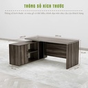 Bàn Giám Đốc Hiện Đại Cấu Trúc Khối Bề Thế - BGĐ123 3