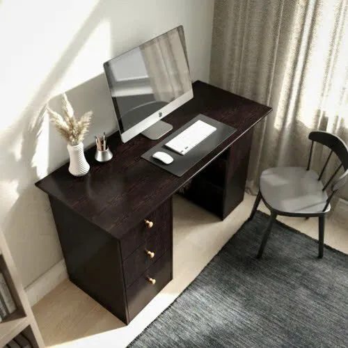 Bàn Làm Việc Gỗ Thiết Kế 2 Bên Lưu Trữ Đa Dạng - BG67 2