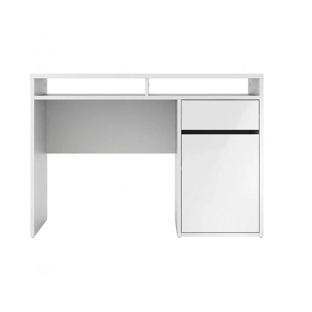 Bàn Làm Việc Gỗ Kèm Tủ Và Ngăn Kệ Để Tài Liệu - BG64 1
