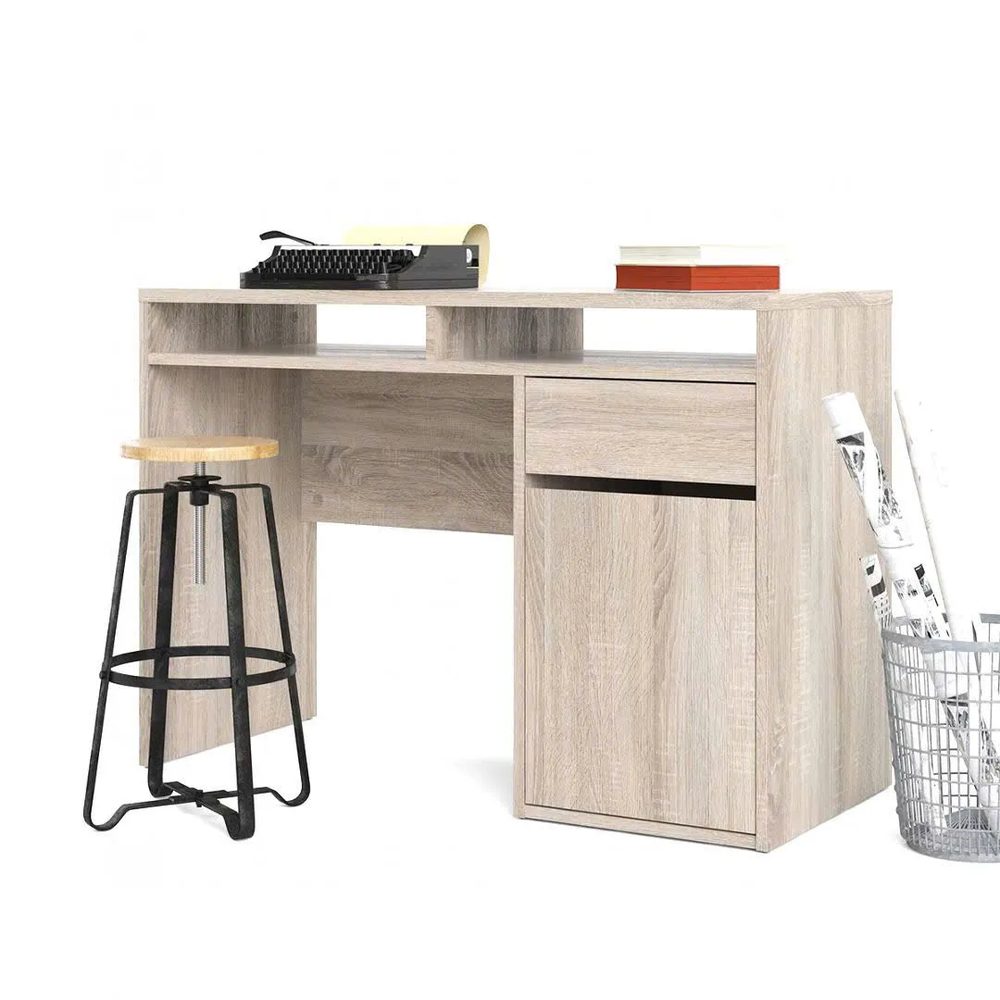 Bàn Làm Việc Gỗ Kèm Tủ Và Ngăn Kệ Để Tài Liệu - BG64 2