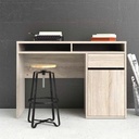 Bàn Làm Việc Gỗ Kèm Tủ Và Ngăn Kệ Để Tài Liệu - BG64 3