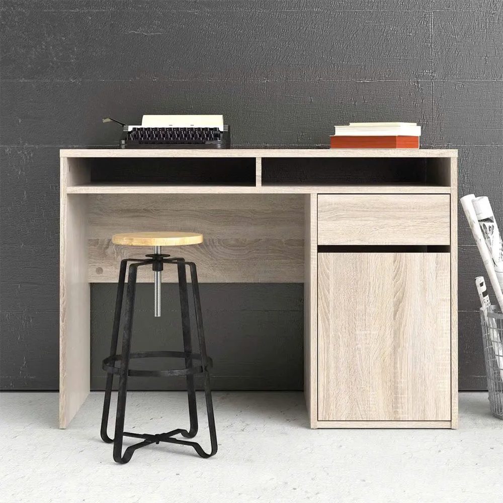 [BG64] Bàn Làm Việc Gỗ Kèm Tủ Và Ngăn Kệ Để Tài Liệu - BG64