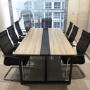 [BHTM1] Bàn Họp Văn Phòng 2m4 x 1m2 Chân Sắt - BH2