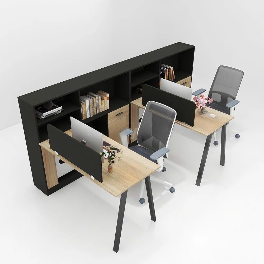 Cụm Bàn Làm Việc 2 Người Tách Rời Liền Hộc - BC109 1