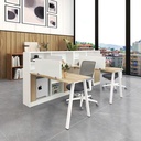 Cụm Bàn Làm Việc 2 Người Tách Rời Liền Hộc - BC109 4