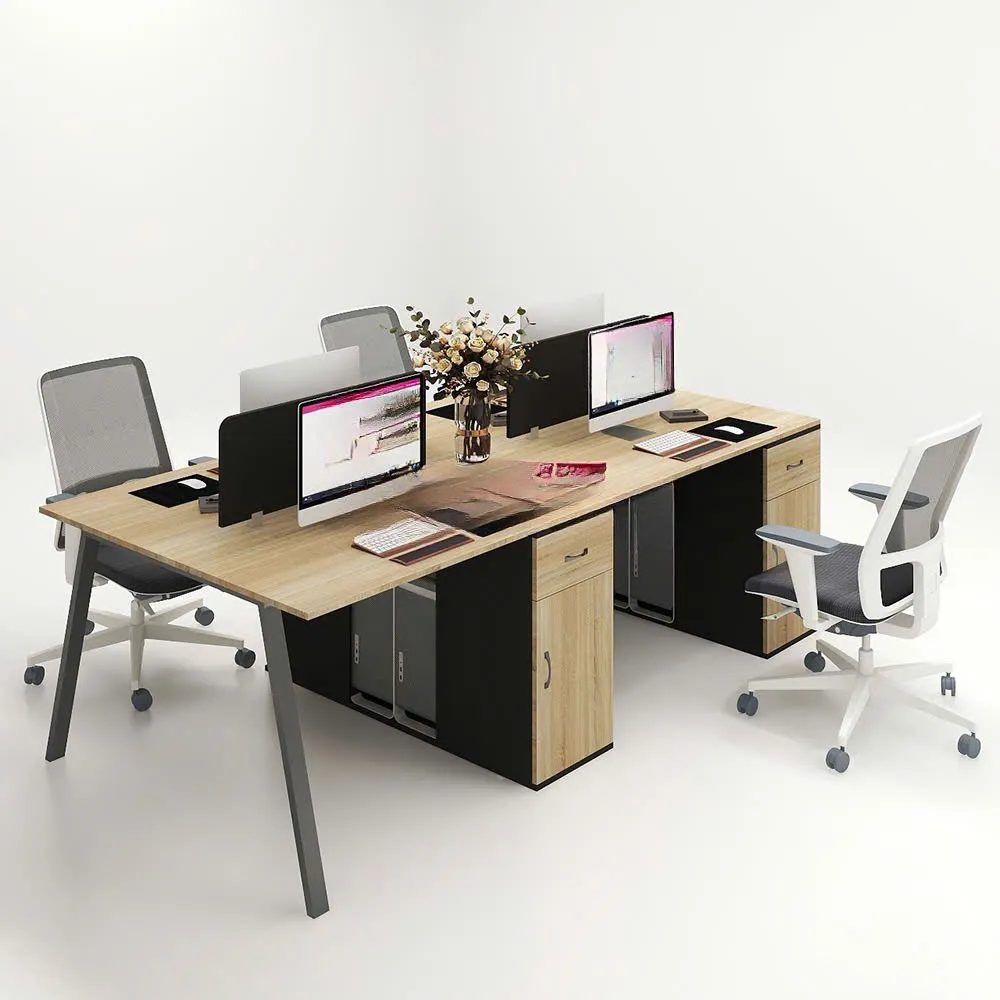 Cụm Bàn Làm Việc 4 Người Thiết Kế Linh Hoạt - BC108 3