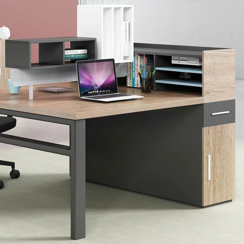 Cụm Bàn Làm Việc 2 Người Hộc Tủ Linh Hoạt - BC105 3