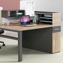 Cụm Bàn Làm Việc 2 Người Hộc Tủ Linh Hoạt - BC105 3
