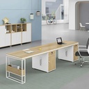 Cụm Bàn Làm Việc 2 Người Băng Dài Hiện Đại - BC121 3