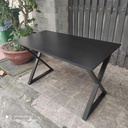 Bàn Văn Phòng Làm Việc Chân Sắt Chữ X - BLV6 3