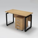Bàn Văn Phòng Làm Việc Chân Sắt Chữ U- BLV24 3